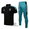 Real Madrid Trainings Polo 2022-23 Zwart Blauwe - Heren